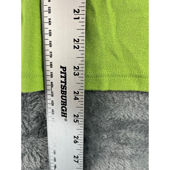 Ralph Lauren Sport Lime Green Long Sleeve Cotton Sweater Women's XL - Picture 5 of 8